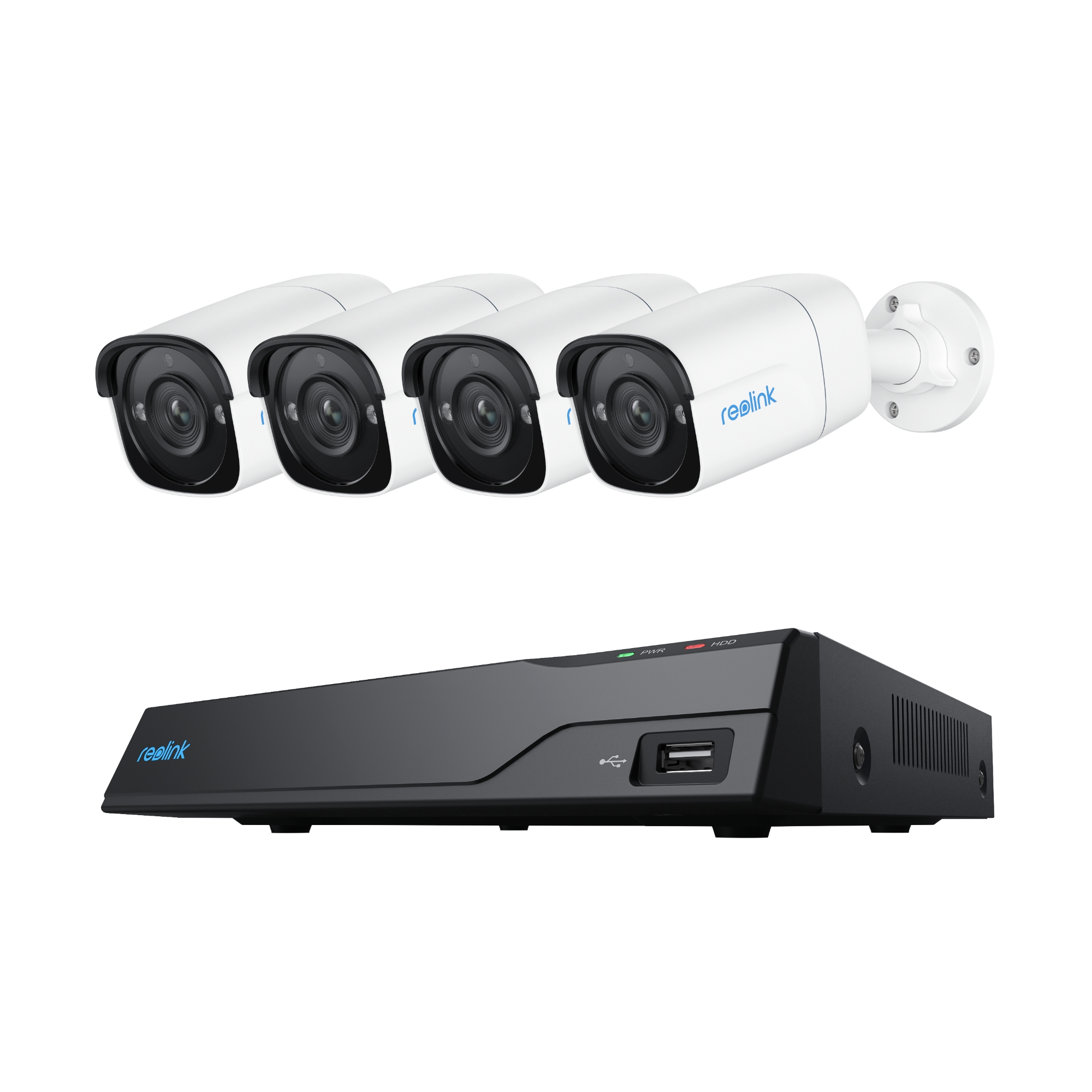 Reolink NVS8-8MB4 – 8 rása PoE NVR (Bullet)