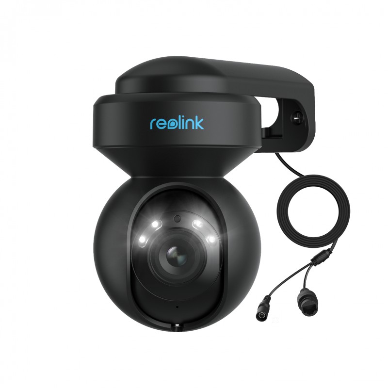 Reolink E1 Outdoor - Svört þráðlaus 5MP öryggismyndavél